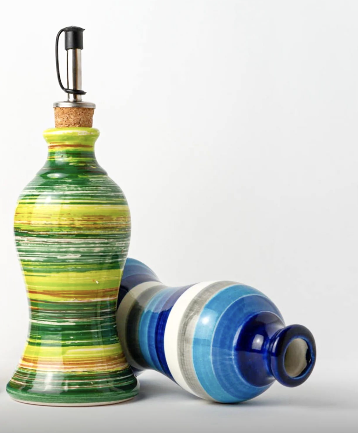 Keramik Öl Flasche mit Dosierer