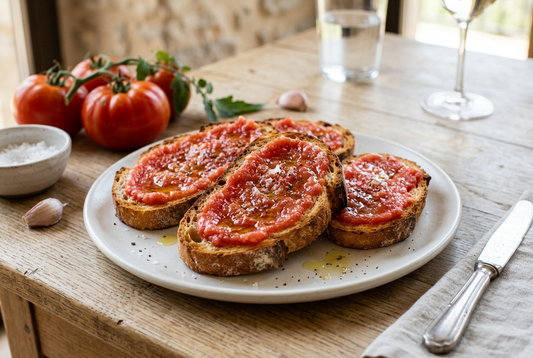 Pan con Tomate – spanisches Tomatenbrot