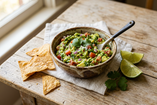 Frische Guacamole in 10 Minuten