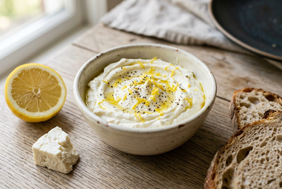 Feta- Zitronen-Creme