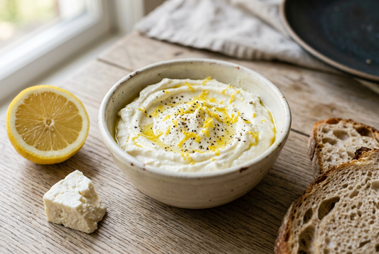 Feta- Zitronen-Creme